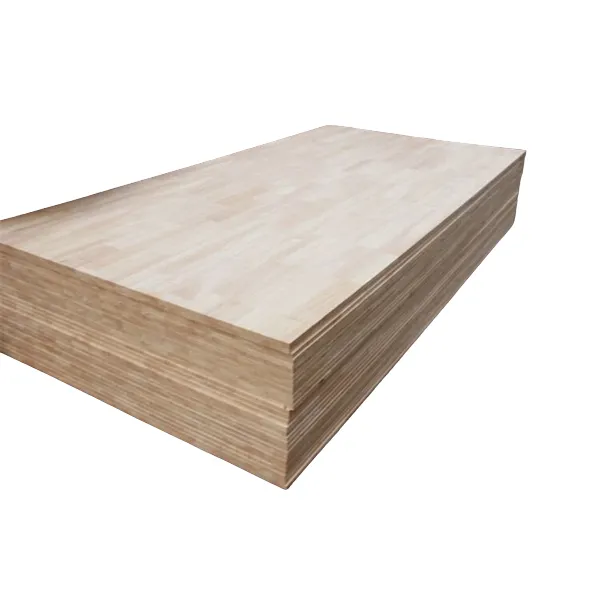 ゴム木材エッジ接着ボード